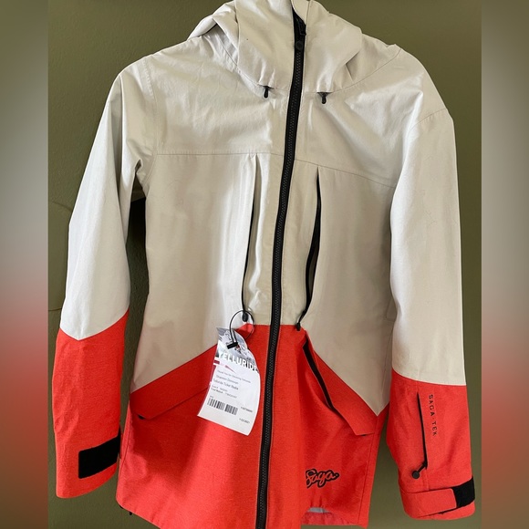 Saga Empress 3L Jacket Womens Grenadine Small - Picture 3 of 14